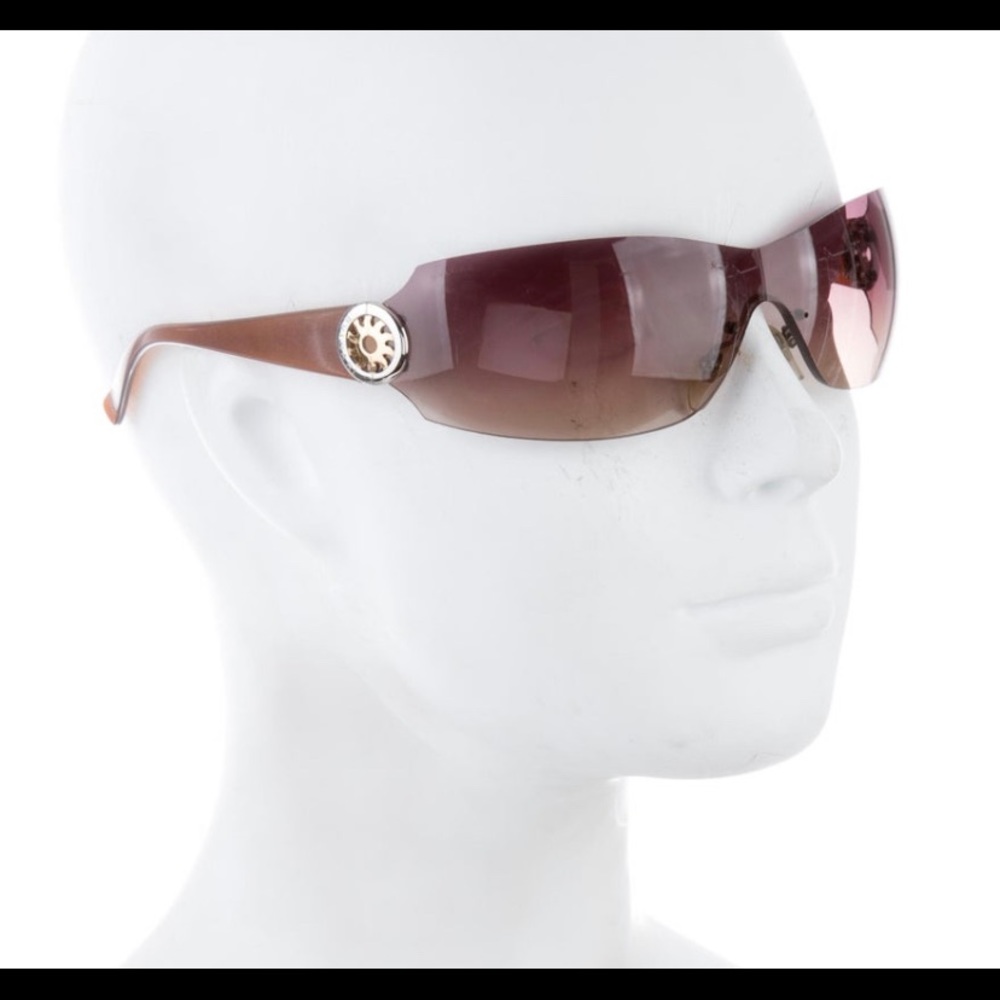 Bulgari Tinted Rimless Sunglasses